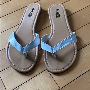 Charlotte Russe White Flip Flop